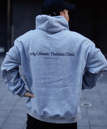 裏起毛バックロゴパーカー