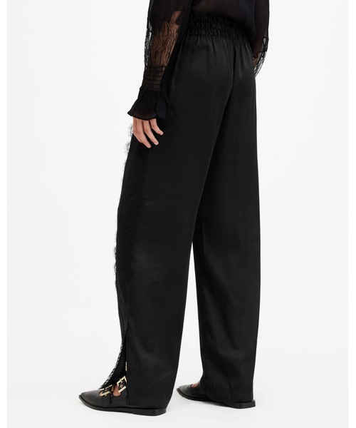 セール】TYLER WIDE LEG LACE TRIM TROUSERS | TYLER ワイド