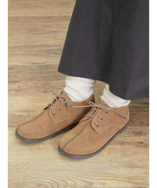 Samansa Mos2（サマンサ モスモス）の「センターシームシューズ（ドレスシューズ・レディース・ブラウン/ベージュ・L/M/XL/S）」の2枚目の写真