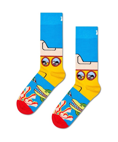 Happy Socks（ハッピーソックス）の「★HAPPY SOCKS★Beatles Limited sock（ソックス/靴下・メンズ・ホワイト/ブラック/ネイビー/ブルー系その他/ブラック系その他2/ネイビー系/レッド/ブルー/ブラック系その他・SMALL/MEDIUM）」の7枚目の写真