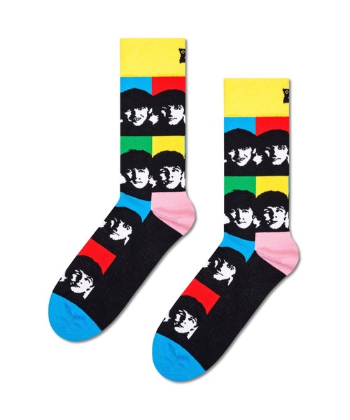 Happy Socks（ハッピーソックス）の「★HAPPY SOCKS★Beatles Limited sock（ソックス/靴下・メンズ・ホワイト/ブラック/ネイビー/ブルー系その他/ブラック系その他2/ネイビー系/レッド/ブルー/ブラック系その他・SMALL/MEDIUM）」の3枚目の写真