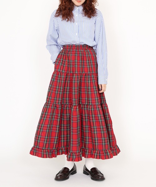 PUNYUS（プニュズ）の「キャンディストライプシャツ（シャツ/ブラウス・レディース・ブラック/グリーン/ブルー・2/3/4/1）」の12枚目の写真