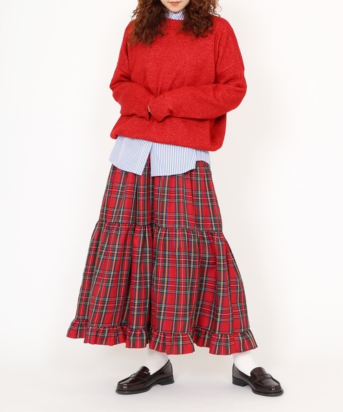 PUNYUS（プニュズ）の「キャンディストライプシャツ（シャツ/ブラウス・レディース・ブラック/グリーン/ブルー・2/3/4/1）」の15枚目の写真