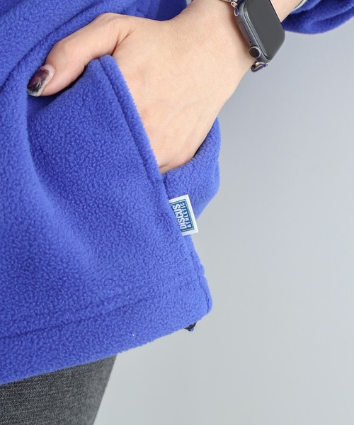 AMERICAN HOLIC（アメリカンホリック）の「Discus/ハーフZIPフリースプルオーバー（その他トップス・レディース・ブラック/ブルー・FREE）」の17枚目の写真