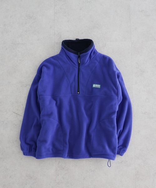 AMERICAN HOLIC（アメリカンホリック）の「Discus/ハーフZIPフリースプルオーバー（その他トップス・レディース・ブラック/ブルー・FREE）」の3枚目の写真