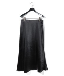 MIDIUMISOLID for Ladies サテンマーメイドスカート(SOPHISTICATE)