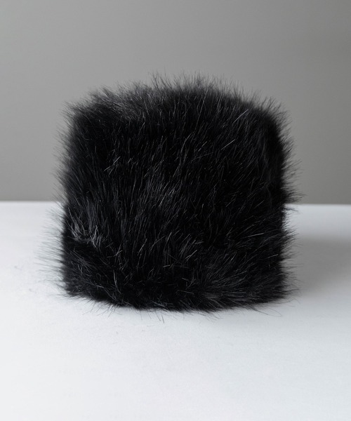 セール】※※【 2color 】ボリュームフェイクファーロシアンハット