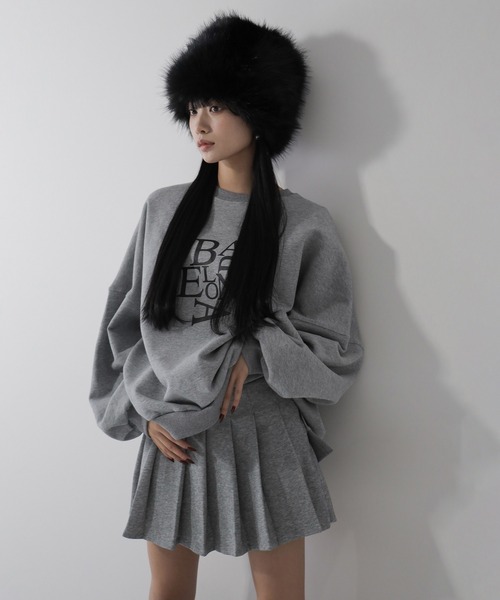 me+em select(ミームセレクト)の「※※【 2color 】ボリュームフェイクファーロシアンハット / volume fake fur russian hat(ハット・レディース・ブラック/ホワイト・FREE)」の9枚目の写真