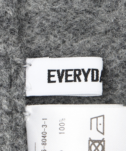 EVERYDAY I LIKE.（エヴリディアイライク）の「ヤク バラクラバマフラー（マフラー・レディース・チャコールグレー/ウッド・FREE）」の22枚目の写真