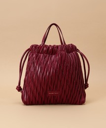 Samantha Thavasa | プリーツ巾着バッグ(ハンドバッグ)