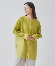 「KELEN / ケレン」 レースパッチワークシャツ HIMI