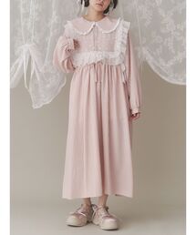 merry jenny | ギンガムチェックフリルワンピース(ワンピース)