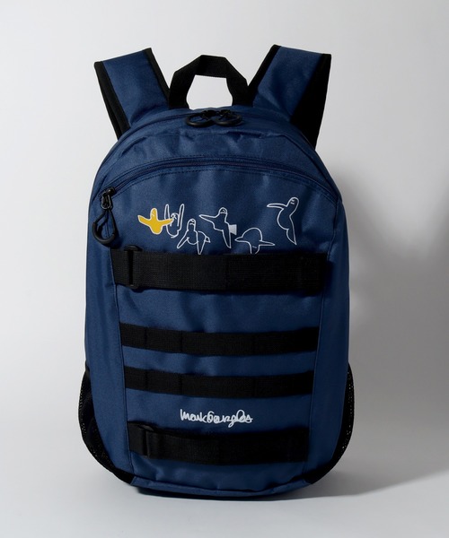Mark Gonzales(マーク・ゴンザレス)の「【Mark Gonzales/マーク ゴンザレス】アートワークコレクション SK8パック (容量:約17L)(バックパック/リュック・メンズ・ネイビー/ブラック・FREE)」の9枚目の写真