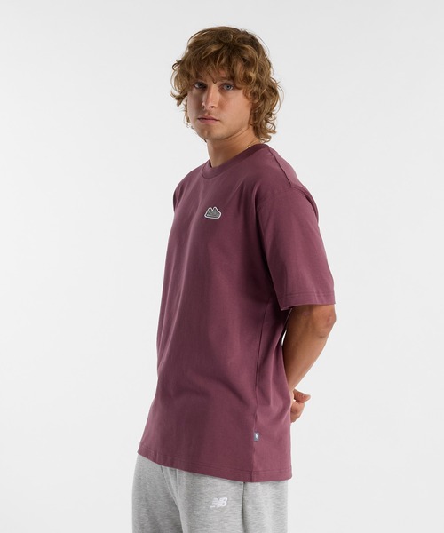 NEW BALANCE(ニューバランス)の「Athletics 574 Grey Day ショートスリーブTシャツ(Tシャツ/カットソー・メンズ・オフホワイト/パープル/ネイビー・XX-LARGE/X-LARGE/LARGE/MEDIUM/SMALL)」の14枚目の写真