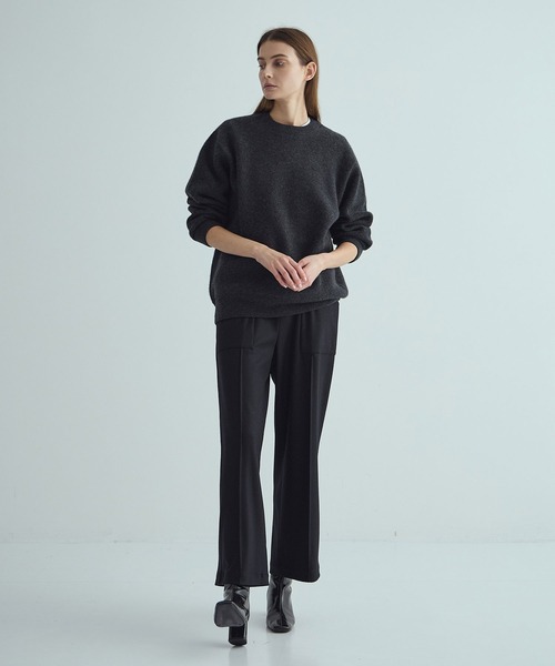 THE TOKYO(ザトウキョウ)の「【THE TOKYO/ザトウキョウ】CASHMERE REVERSIBLE PULLOVER/カシミヤリバーシブルプルオーバー/ニットトップス(ニット/セーター・レディース・ブルー/ブラック/チャコールグレー/グリーン/オレンジ・44/40)」の12枚目の写真