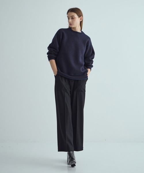 THE TOKYO/ザトウキョウ】CASHMERE REVERSIBLE PULLOVER/カシミヤ