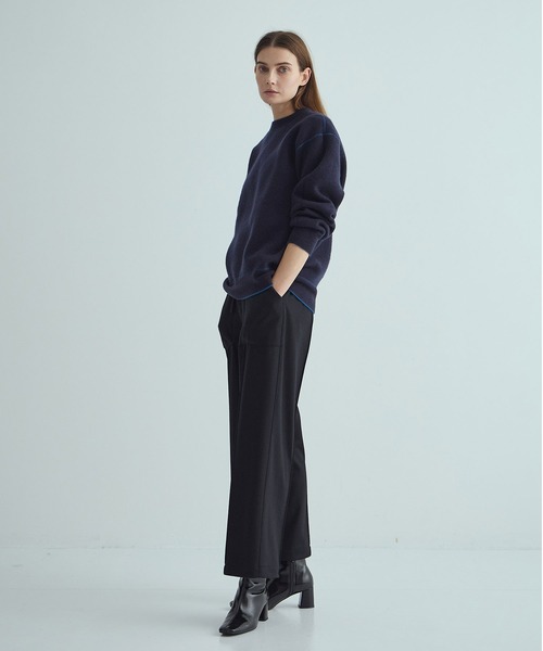 THE TOKYO(ザトウキョウ)の「【THE TOKYO/ザトウキョウ】CASHMERE REVERSIBLE PULLOVER/カシミヤリバーシブルプルオーバー/ニットトップス(ニット/セーター・レディース・ブルー/ブラック/チャコールグレー/グリーン/オレンジ・44/40)」の20枚目の写真