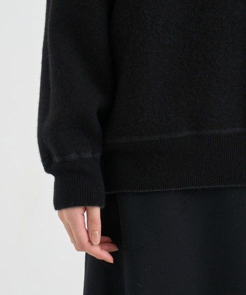 THE TOKYO/ザトウキョウ】CASHMERE REVERSIBLE PULLOVER