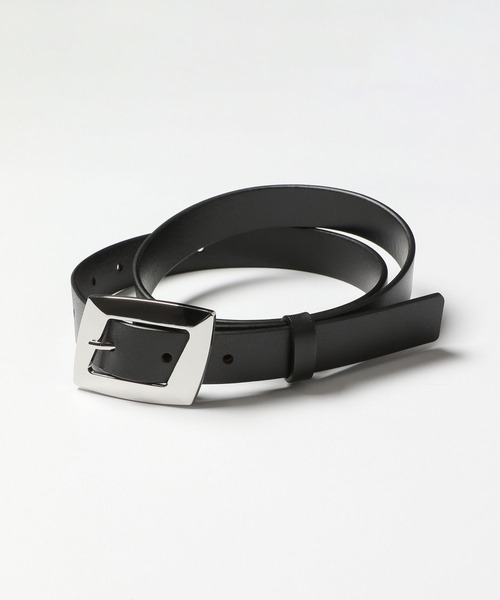 HARE（ハレ）の「パラレログラムバックルベルト(HARE)（ベルト・メンズ・ブラック・FREE）」の2枚目の写真