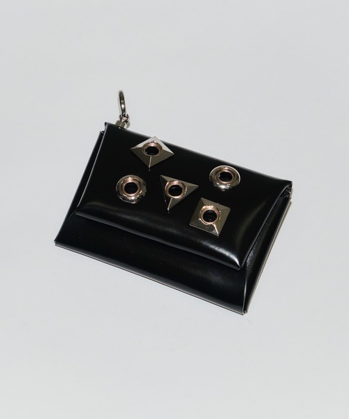 関税込【TOGA TOO】L MOTIF CARD CASE / BLK TOGA TOO Metal Motif Card Case | MOODY ORANGES