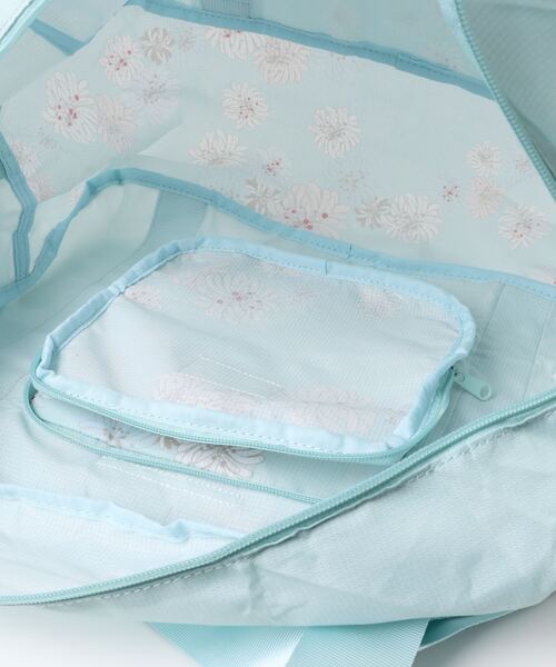 PAUL & JOE ACCESSOIRES(ポールアンドジョーアクセソワ)の「折りたたみボストンバッグ <クリザンテーム> PAUL & JOE ACCESSOIRES(ボストンバッグ・レディース・ブルー/ベージュ/イエロー・FREE)」の5枚目の写真