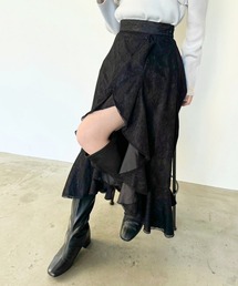 アシンメトリーアソートスカート