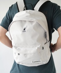 【KANGOL/カンゴール】ミニポーチ付き ボックスロゴ シンプル リュック/ バックパック