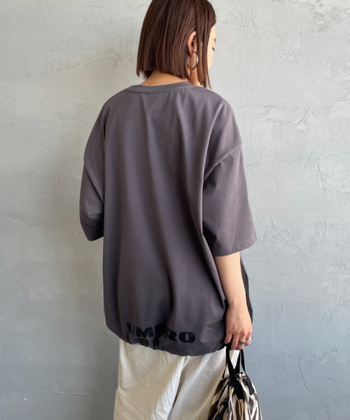 UMBRO（アンブロ）の「[UMBRO/アンブロ] 別注 ワンポイントロゴ メッシュ切替Tシャツ（Tシャツ/カットソー・レディース・ブラック/チャコール/ホワイト・M/S/XL/L）」の15枚目の写真