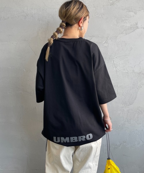 tシャツ 「UMBRO/アンブロ」 別注 ワンポイントロゴ メッシュ切替Tシャツ レディース メンズ セール】[UMBRO/アンブロ] 別注 ワンポイントロゴ メッシュ切替T