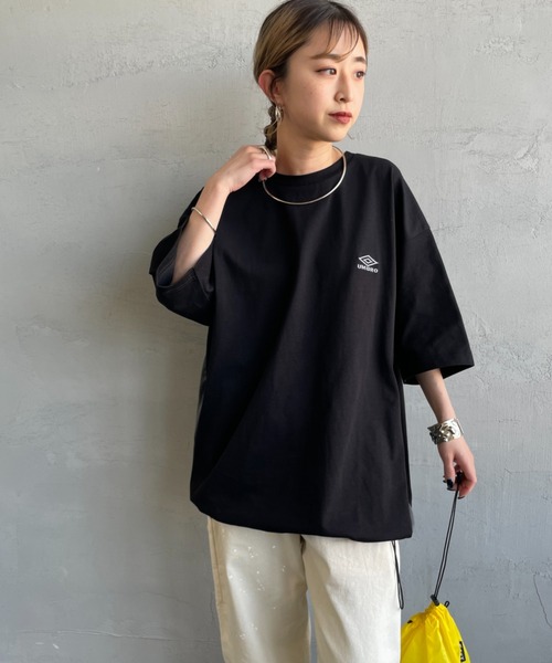 tシャツ 「UMBRO/アンブロ」 別注 ワンポイントロゴ メッシュ切替Tシャツ レディース メンズ セール】[UMBRO/アンブロ] 別注 ワンポイントロゴ メッシュ切替T