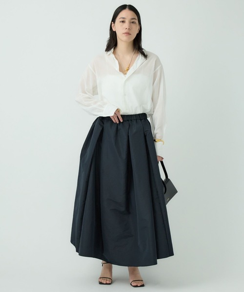 Chaos(カオス)の「Chaos(カオス)/エトールシャツ(シャツ/ブラウス・レディース・ホワイト/サックスブルー・FREE)」の19枚目の写真