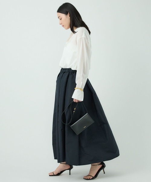 Chaos(カオス)の「Chaos(カオス)/エトールシャツ(シャツ/ブラウス・レディース・ホワイト/サックスブルー・FREE)」の21枚目の写真