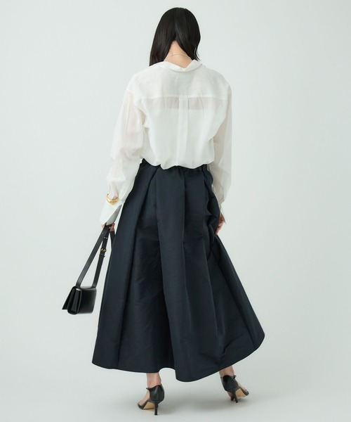 Chaos(カオス)の「Chaos(カオス)/エトールシャツ(シャツ/ブラウス・レディース・ホワイト/サックスブルー・FREE)」の22枚目の写真