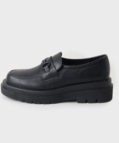 tk.TAKEO KIKUCHI(ティーケータケオキクチ)の「アソートボリュームソールシューズ(その他シューズ・メンズ・ブラック系1/ブラック/ブラック系・75/65/55)」の5枚目の写真