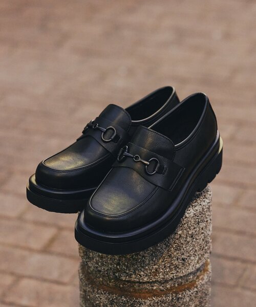 tk.TAKEO KIKUCHI(ティーケータケオキクチ)の「アソートボリュームソールシューズ(その他シューズ・メンズ・ブラック系1/ブラック/ブラック系・75/65/55)」の15枚目の写真