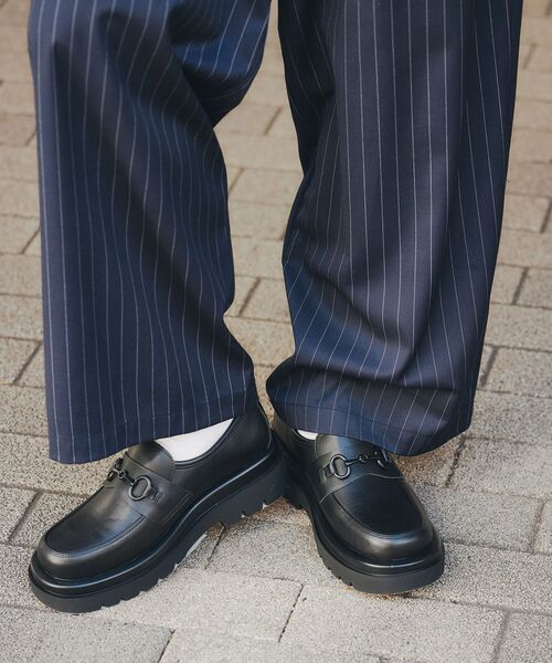 tk.TAKEO KIKUCHI(ティーケータケオキクチ)の「アソートボリュームソールシューズ(その他シューズ・メンズ・ブラック系1/ブラック/ブラック系・75/65/55)」の16枚目の写真