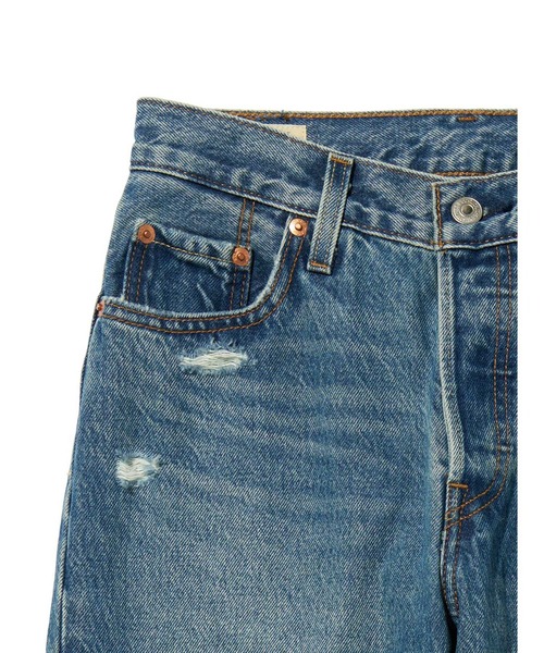 Levi's(リーバイス)の「Levi's/リーバイス 501 (R) ジーンズ '90S ミディアムインディゴ(デニムパンツ・レディース・インディゴブルー・25inch/26inch/27inch/28inch/23inch/24inch)」の5枚目の写真