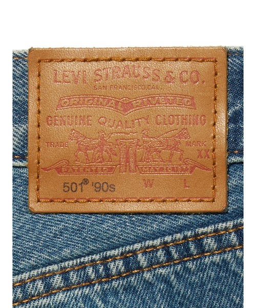 Levi's(リーバイス)の「Levi's/リーバイス 501 (R) ジーンズ '90S ミディアムインディゴ(デニムパンツ・レディース・インディゴブルー・25inch/26inch/27inch/28inch/23inch/24inch)」の10枚目の写真