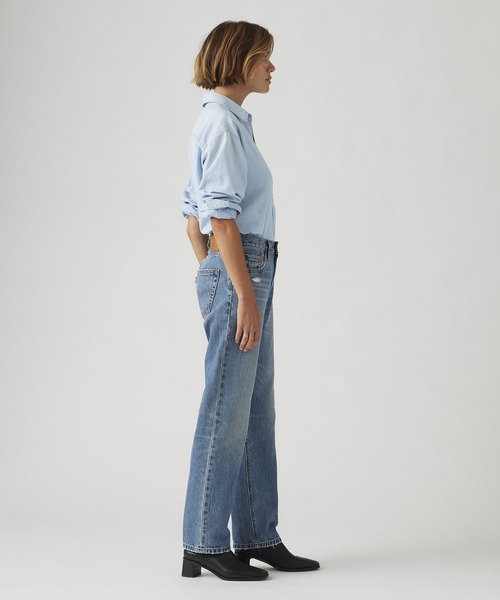 Levi's(リーバイス)の「Levi's/リーバイス 501 (R) ジーンズ '90S ミディアムインディゴ(デニムパンツ・レディース・インディゴブルー・25inch/26inch/27inch/28inch/23inch/24inch)」の14枚目の写真