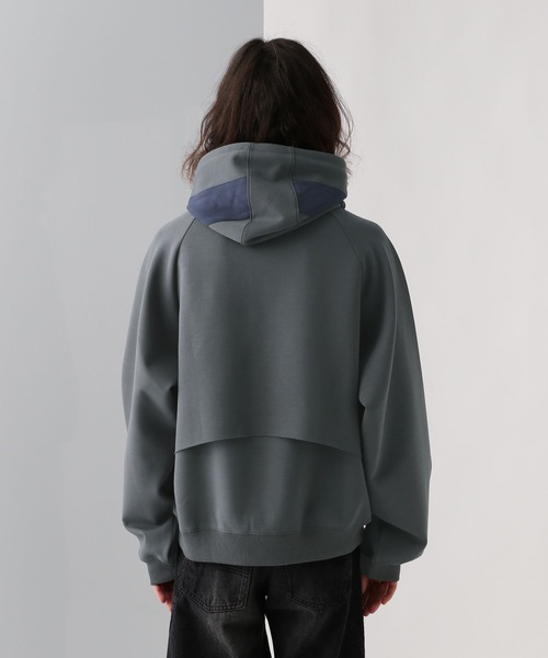 HARE(ハレ)の「ポンチキリカエデザインパーカー(HARE)(パーカー・メンズ・グレー/ブラック・FREE)」の20枚目の写真