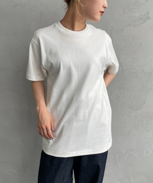HANES（ヘインズ）の「[HANES/ヘインズ] SHIRO ショートスリーブパックTシャツ（Tシャツ/カットソー・レディース・ホワイト・S/M/L/XL）」の10枚目の写真