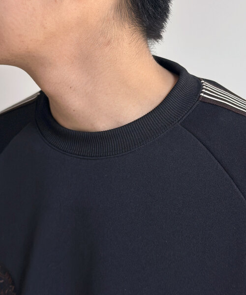 U.S. POLO ASSN.(ユーエスポロアッスン)の「袖ラインユニフォームプルオーバー(Tシャツ/カットソー・メンズ・アイボリー/ブラック・MEDIUM/LARGE)」の19枚目の写真