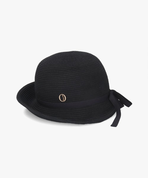 美品 【シャポードオー】Silk Braid Breton Chapeau d' O Silk Braid Breton | 56cm(56) BLACK (01