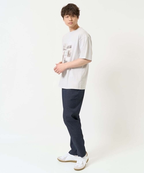 a.v.v(アーヴェヴェ)の「【イージーケア】スマートシャンブレーテーパードパンツ(スマートシリーズ)セットアップ可(その他パンツ・メンズ・チャコールグレー/ネイビー・46/48/44/50)」の7枚目の写真