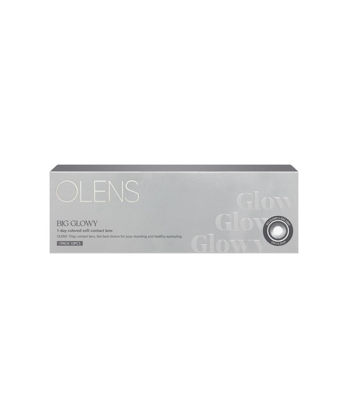 OLENS（オーレンズ）の「OLENS Big Glowy 1day グレー（10枚入り）（コンタクトレンズ・カラコン・レディース・グレー・±0.00/-0.50/-1.25/-1.50/-6.50/-7.00/-7.50/-3.75/-4.00/-4.25/-4.50/-4.75/-5.00/-1.75/-2.00/-2.25/-2.50/-2.75/-3.25/-3.50/-5.50/-6.00/-8.00/-1.00/-3.00/-8.50/-10.00/-9.00/-9.50）」の4枚目の写真