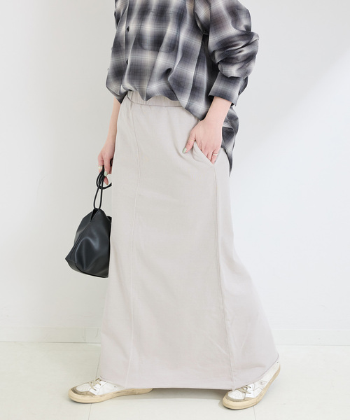 新品　B.C STOCK ベーセーストック　手洗い可/ピグメントスカート セール】《追加》手洗い可 / ピグメントスカート（スカート