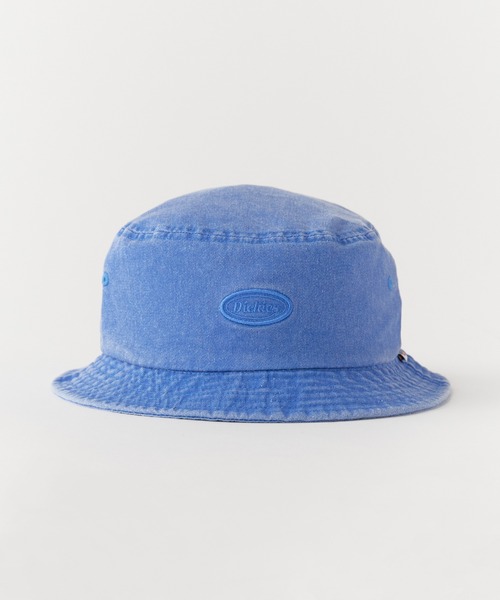 Dickies(ディッキーズ)の「Dickies/ディッキーズ EX PIGMENT CALIF WAPPEN BUCKET HAT バケットハット(ハット・メンズ・アイボリー/ブラウン/ブルー/ブラック/グリーン・FREE)」の5枚目の写真