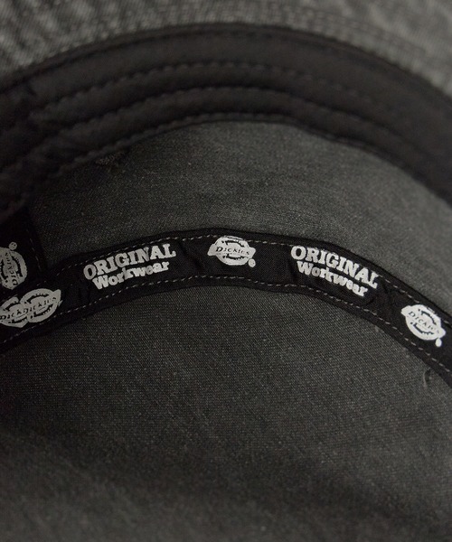 Dickies(ディッキーズ)の「Dickies/ディッキーズ EX PIGMENT CALIF WAPPEN BUCKET HAT バケットハット(ハット・メンズ・アイボリー/ブラウン/ブルー/ブラック/グリーン・FREE)」の9枚目の写真