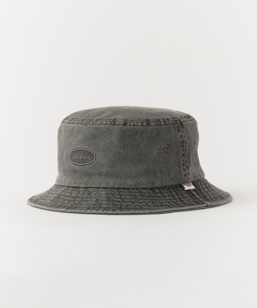 Dickies(ディッキーズ)の「Dickies/ディッキーズ EX PIGMENT CALIF WAPPEN BUCKET HAT バケットハット(ハット・メンズ・アイボリー/ブラウン/ブルー/ブラック/グリーン・FREE)」の12枚目の写真