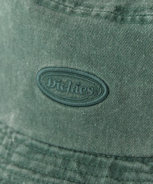 Dickies(ディッキーズ)の「Dickies/ディッキーズ EX PIGMENT CALIF WAPPEN BUCKET HAT バケットハット(ハット・メンズ・アイボリー/ブラウン/ブルー/ブラック/グリーン・FREE)」の6枚目の写真